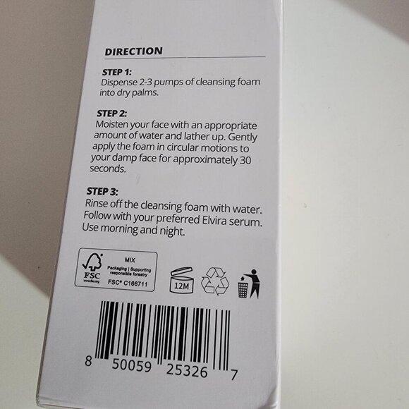 Elvira Amino Acid Cleansing Foam New in Sealed Box - Picture 14 of 14